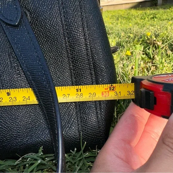 Coach Black Kailey Carryall Satchel Crossbody Bag - Picture 14 of 16